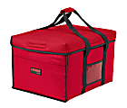 Cambro Delivery GoBags, 18" x 14" x 12", Red, Set Of 4 GoBags