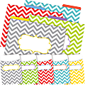 Barker Creek Folder/Pocket Set, 1/3-Cut Tab, Letter Size, Chevron Beautiful, Set Of 42 Pieces 1 thumbnail image