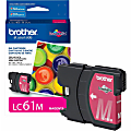 Brother® LC61I Magenta Ink Cartridge, LC61M