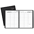AT-A-GLANCE® 13-Month Weekly Appointment Book/Planner, 6 7/8" x 8 3/4", Black, January to January 2019