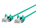 Belkin Cat.6 UTP Patch Network Cable - 20 ft Category 6 Network Cable for Network Device - First End: 1 x RJ-45 Network - Male - Second End: 1 x RJ-45 Network - Male - Patch Cable - 28 AWG - Green