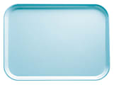 Cambro Camtray Rectangular Serving Trays, 14" x 18", Sky Blue, Pack Of 12 Trays