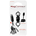 KeySmart MagConnect Quick Connect Key Chain Magnets, Black, Set Of 5 Key Chains 1 thumbnail image