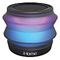iHome IBT62BC Color-Changing Bluetooth® Portable Speaker, Black