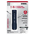 SABRE 2-In-1 Flip Top Pepper Spray With Personal Alarm, 4-5/8”H x 1-1/4”W x 1-1/4”D, Midnight Blue 1 thumbnail image