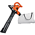 Black+Decker 12 Amp Blower/Vacuum/Mulcher - 230 mph Air Speed - AC Supply 1 thumbnail image