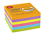 Office Depot® Brand Lined Sticky Notes, 4" x 4", Assorted Vivid Colors, 100 Sheets Per Pad, Pack Of 6 Pads 1 thumbnail image