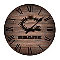 Imperial NFL Rustic Wall Clock, 16”, Chicago Bears