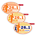 Custom Printed 1, 2 Or 3 Color Bumper Stickers, Oval, 4” x 6”, Box Of 125 Stickers 1 thumbnail image