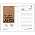 AT-A-GLANCE® Daily Photographic Loose-Leaf Desk Calendar Refill, 3-1/2" x 6", January To December 2022, E41750