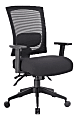 Boss Office Products Mesh-Back 3-Paddle Task Chair, Black 1 thumbnail image