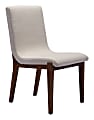 Zuo Modern Hamilton Chairs, Beige, Set Of 2 Chairs 1 thumbnail image