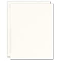 Blank Stationery Second Sheets For Custom Letterhead, 24 Lb, 8-1/2" x 11", Bright White Linen, Box Of 500 Sheets 1 thumbnail image