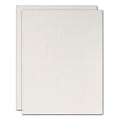 Blank Stationery Second Sheets For Custom Letterhead, 24 Lb, 8-1/2" x 11", Gray Linen, Box Of 500 Sheets 1 thumbnail image