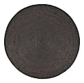 Anji Mountain Kerala Natural Jute Rug, 6', Gray 1 thumbnail image