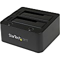 StarTech.com eSATA USB to SATA Hard Drive Docking Station for Dual 2.5 or 3.5in HDD
