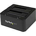 StarTech.com eSATA USB to SATA Hard Drive Docking Station for Dual 2.5 or 3.5in HDD 1 thumbnail image