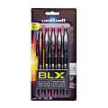 uni-ball® 207 BLX Series Retractable Gel Pens, Medium Point, 0.7 mm, Assorted Barrels, Assorted Ink Colors, Pack Of 5