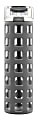 Ello Syndicate Glass Water Bottle, 20 Oz, Gray 1 thumbnail image