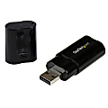 StarTech.com Audio USB Adapter - Add headphone and MIC audio connectors through USB - usb sound card - ICUSBAUDIOB 1 thumbnail image