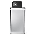 simplehuman Cleanstation Phone Sanitizer With UV-C Light, 7-5/8”H x 4-1/2”W x 2”D, Brushed Stainless Steel 1 thumbnail image
