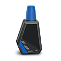 2000 PLUS® Self-Inking Stamp Re-Ink Fluid, 1 Oz., Blue