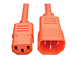 Eaton Tripp Lite Series PDU Power Cord, C13 to C14 - 10A, 250V, 18 AWG, 6 ft. (1.83 m), Orange - Power extension cable - P004006AOR 1 thumbnail image