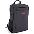 Swiss Mobility Cadence Business Backpack With 15.6" Laptop Pocket, Charcoal Gray
