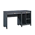 Sauder® Dover Edge 53”W Computer Desk With Open Storage, Denim Oak