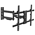 Mount-It! Heavy Duty Full Motion TV Wall Mount For Screen Sizes 37” To 80”, 2-3/4”H x 11-1/2”W x 28-1/2”D, Black