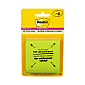 Post-it® Notes Super Sticky Full Adhesive Notes, 3" x 3", Energy Boost Colors, 30 Sheets Per Pad, Pack Of 6 Pads 1 thumbnail image