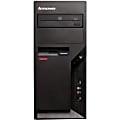 Lenovo ThinkCentre M58p 6138EJ7 Desktop Computer - Intel Core 2 Duo E8400 3 GHz - 2 GB DDR3 SDRAM - 160 GB HDD - Windows 7 Professional - Tower - Business Black 1 thumbnail image