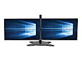 Eaton Tripp Lite Series Dual-Monitor TV Desktop Display Mount Stand Full Motion 13"- 27" Flat Screen Displays - Stand - full-motion - for 2 LCD displays - steel - black - screen size: 13"-27" - desktop