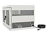 Tripp Lite 16-Port AC Charging Storage Station w/ Cart Options Chromebook Laptop White - Cabinet unit - for 16 notebooks - lockable - steel - white - wall-mountable, floor-standing, desktop, counter