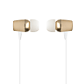 BPM Bluetooth® Earbud Headphones, Gold, BPM-BT1004AD