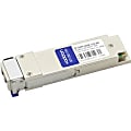 AddOn Dell Force10 GP-QSFP-40GE-1LR Compatible TAA Compliant 40GBase-LR4 QSFP+ Transceiver (SMF, 1270nm to 1330nm, 10km, LC, DOM)