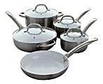 Oster Cookware Set, Montecielo 9-Piece, Titanium