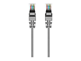 Belkin CAT.6 UTP Patch Network Cable - 10 ft Category 6 Network Cable for Network Device - First End: 1 x RJ-45 Network - Male - Second End: 1 x RJ-45 Network - Male - Patch Cable - 28 AWG - Gray
