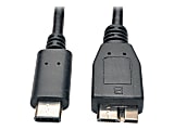 Tripp Lite USB 3.1 Gen 2 10GBps Cable, 3', Black, U426-003-G2