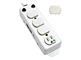 Tripp Lite Safe-IT Power Strip Medical Antimicrobial 120V 4 Outlet UL1363A 15ft Right Angle Cord  - PS415HGOEMRA 1 thumbnail image