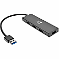 Tripp Lite by Eaton 4-Port Ultra-Slim Portable USB 3.0 SuperSpeed Hub - USB - External - 4 USB Port(s) - 4 USB 3.0 Port(s) - PC, Mac 1 thumbnail image