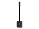 Belkin - Ethernet and charge adapter - USB-C - Gigabit Ethernet x 1 + USB-C (power only) x 1