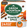 Green Mountain Coffee® Single-Serve Coffee K-Cup® Pods, Pumpkin Spice, Carton Of 24