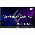 ViewSonic VX1654 16 Inch 1080p Portable IPS Gaming Monitor with 144Hz, AMD FreeSync, 2 Way Powered 60W USB C, Mini HDMI, and Buil - VX1654 1 thumbnail image