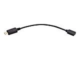 Tripp Lite DisplayPort to HDMI Video Adapter Converter, M/F, 1 ft., DP to HDMI Black