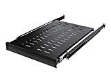 CyberPower Carbon CRA50003 - Rack keyboard shelf (sliding) - black - 1U