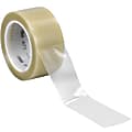 3M™ 471 Vinyl Tape, 3" Core, 2" x 36 Yd., Clear, Case Of 3