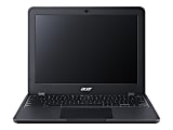 Acer 512 C851T Laptop, 12" Touchscreen, Intel® Celeron N4020, 4GB Memory, 32GB Flash Drive, Shale Black, Chrome OS 1 thumbnail image
