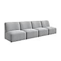 Bush Business Furniture Assemble Modular 4 Seater Sectional Lounge Sofa, Fog Fabric, Standard Delivery 1 thumbnail image