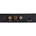StarTech.com HDMI to RCA Converter Box with Audio - Composite Video Adapter - NTSC/PAL - 1080p - For Yellow, White and Red Outputs 1 thumbnail image